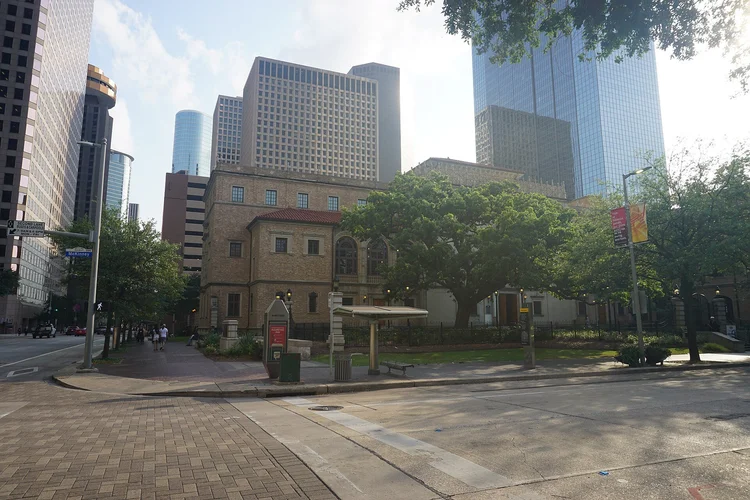 View of Houston, Texas, home of MD Anderson Cancer Center