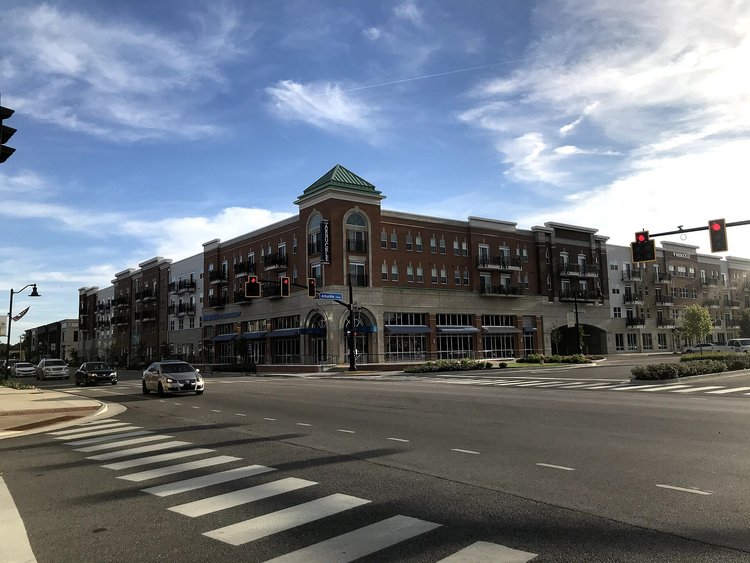 View of Brownsburg, Indiana, home of Community Rehabilitation Hospital West