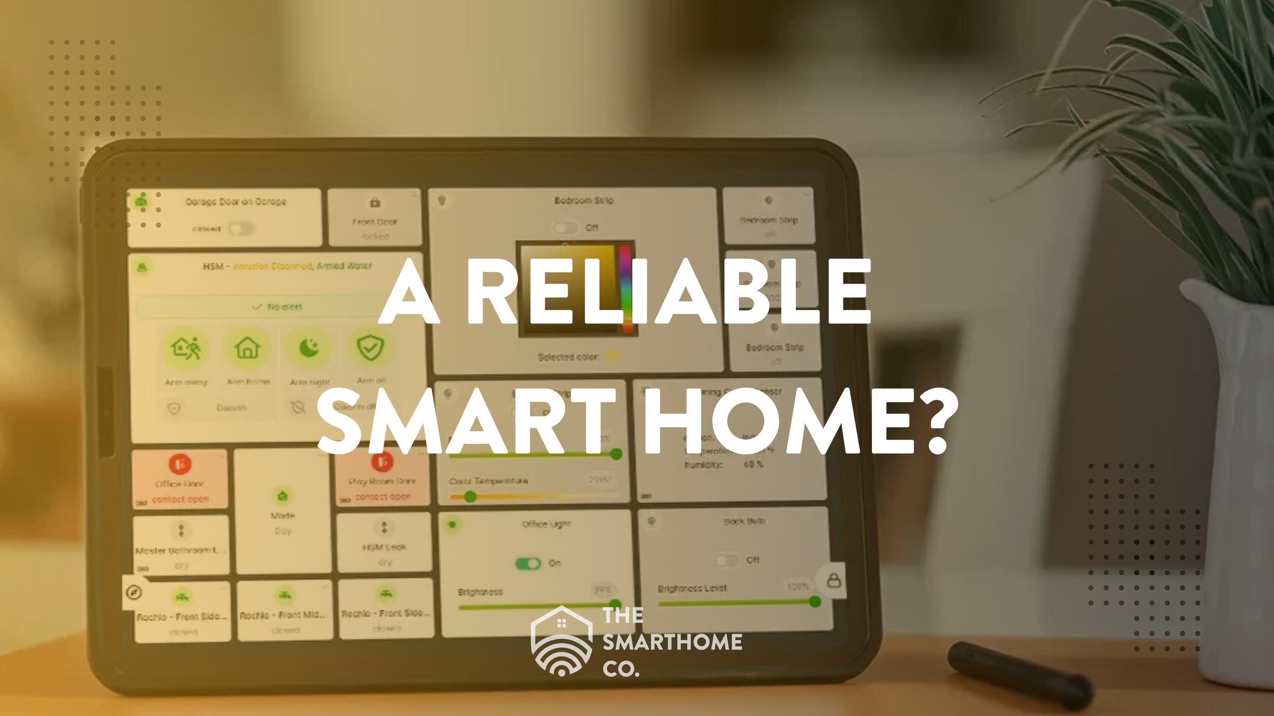 Reliable smart home design and technology integration by The SmartHome Co. in Metro Atlanta
