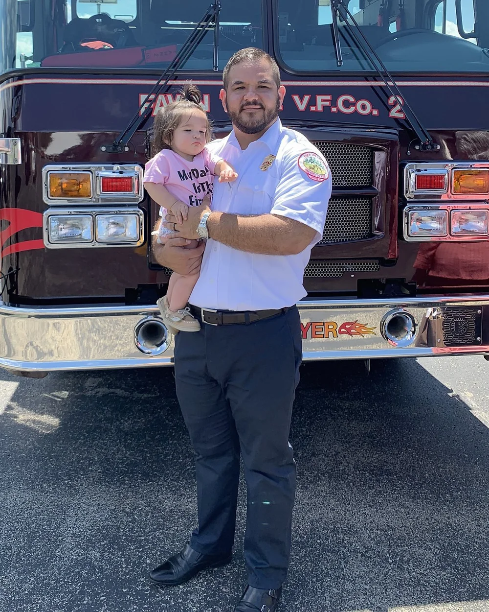 Chase Slepak as Chief of Fawn Fire Company No. 2