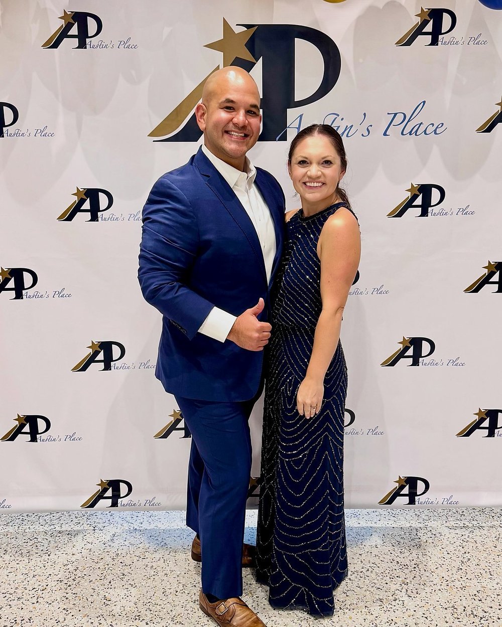 Chase and Kate Slepak at the Austin's Place gala