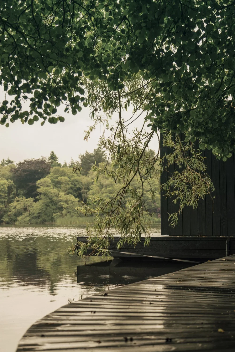 Koto floating sauna decking