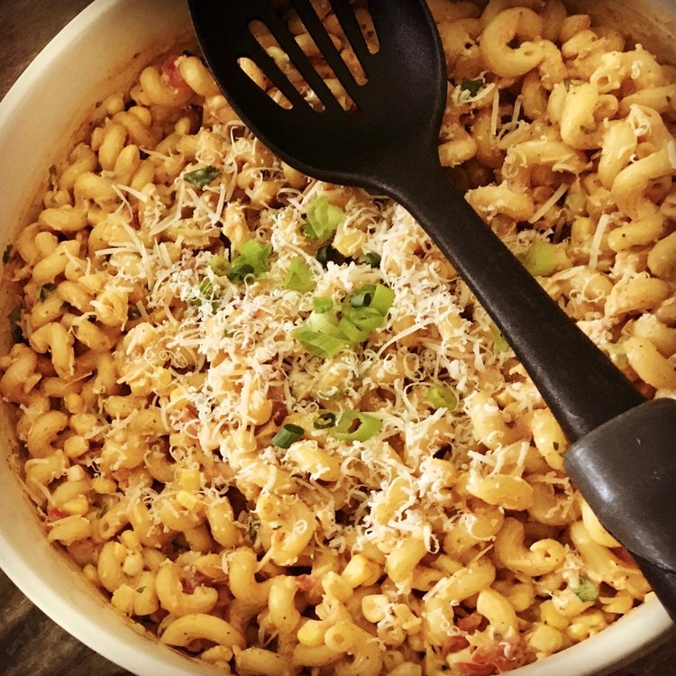 Vegan Mexican Street Corn Pasta Salad Bluebird And Blackberries
