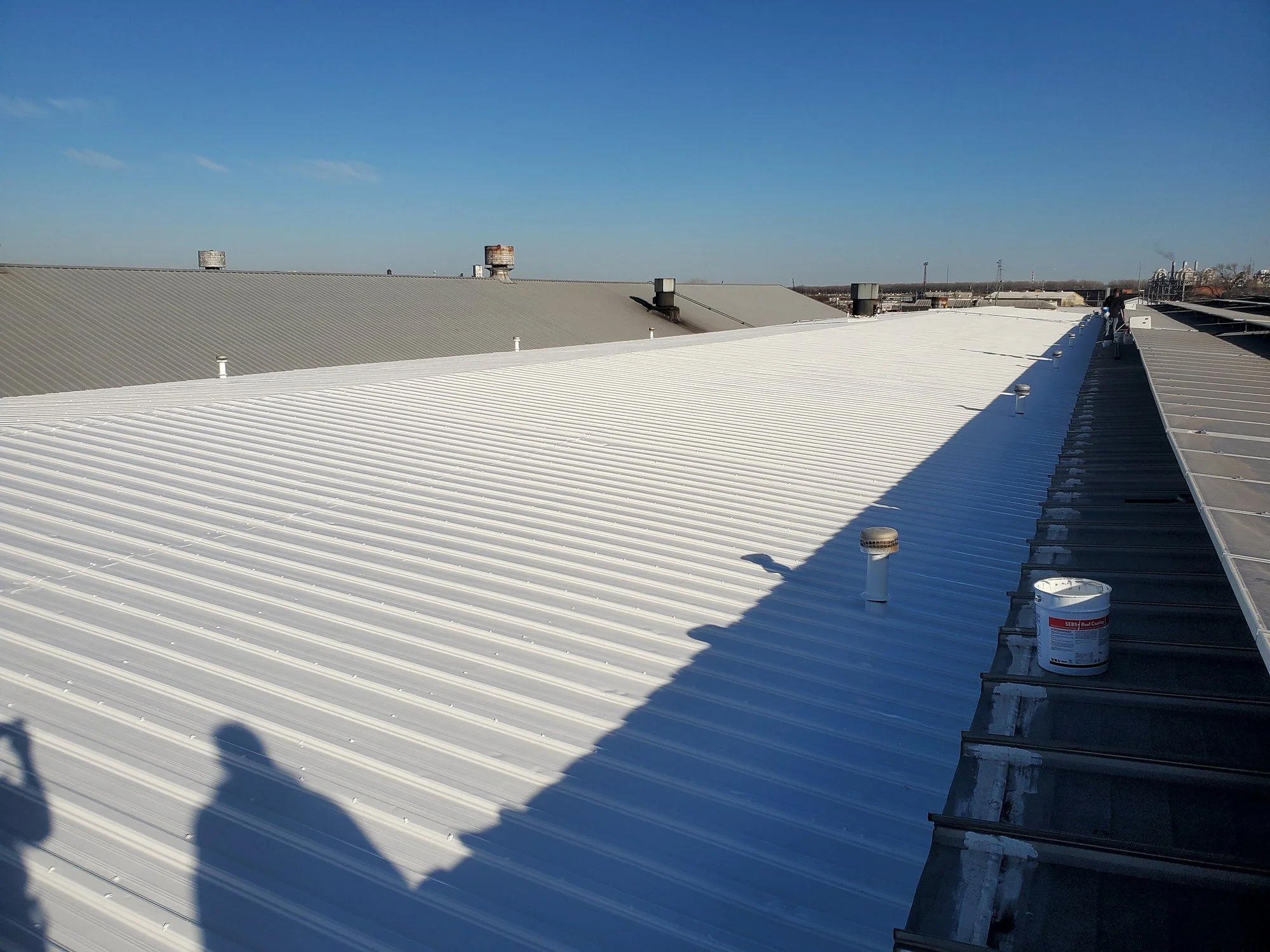 Metal Roof Coating After