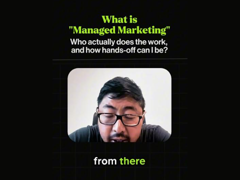 Watch Ge explain Ylopo Managed Marketing and how hands-off agents can be