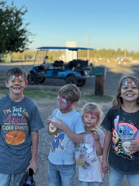 Fresh apple cider donuts — a festival tradition