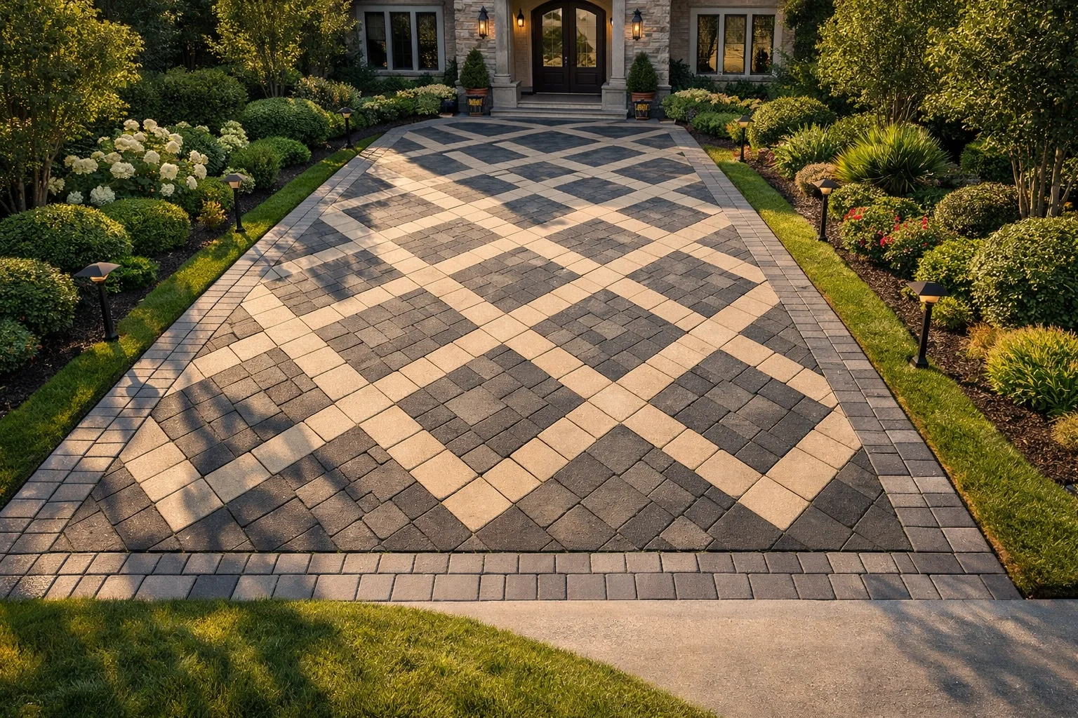 Premium Paving Stone Driveway in Winnipeg