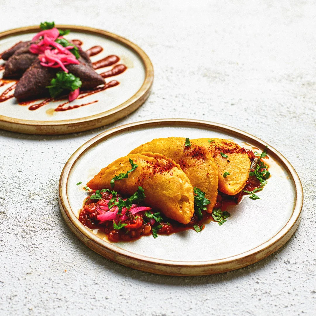 House made empanadas at Alma Avalon