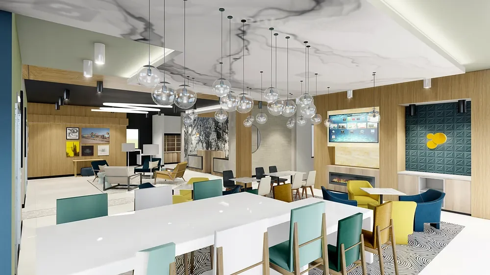 Hospitality project by Crown Point Design Services