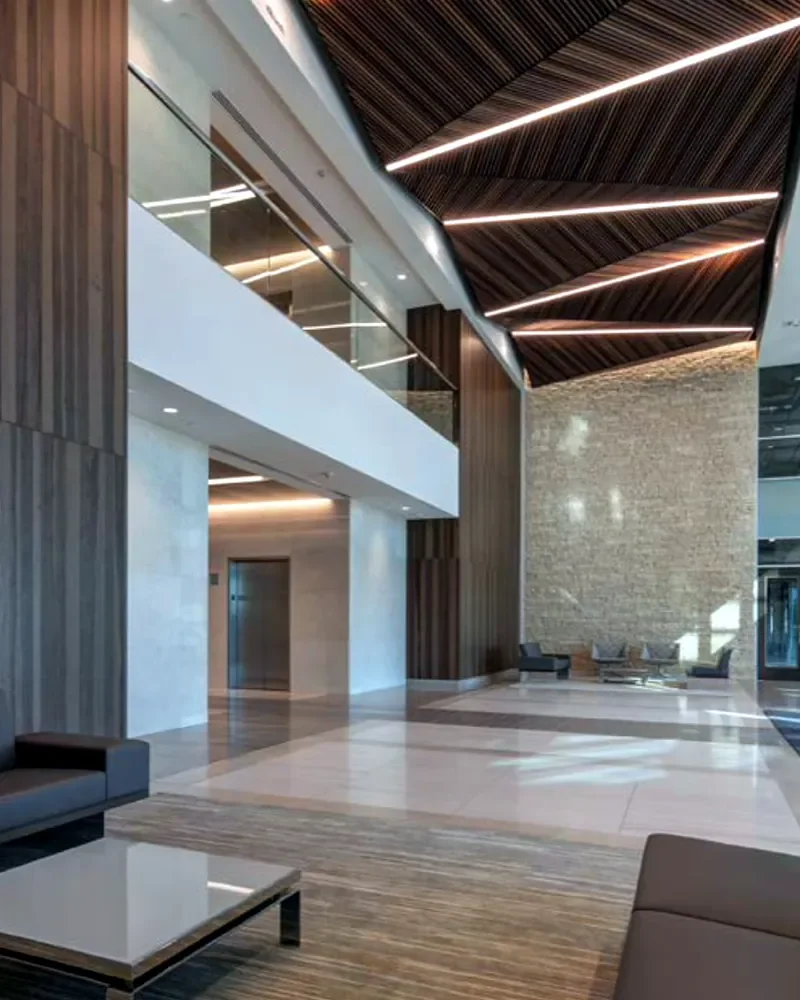 Commercial lobby