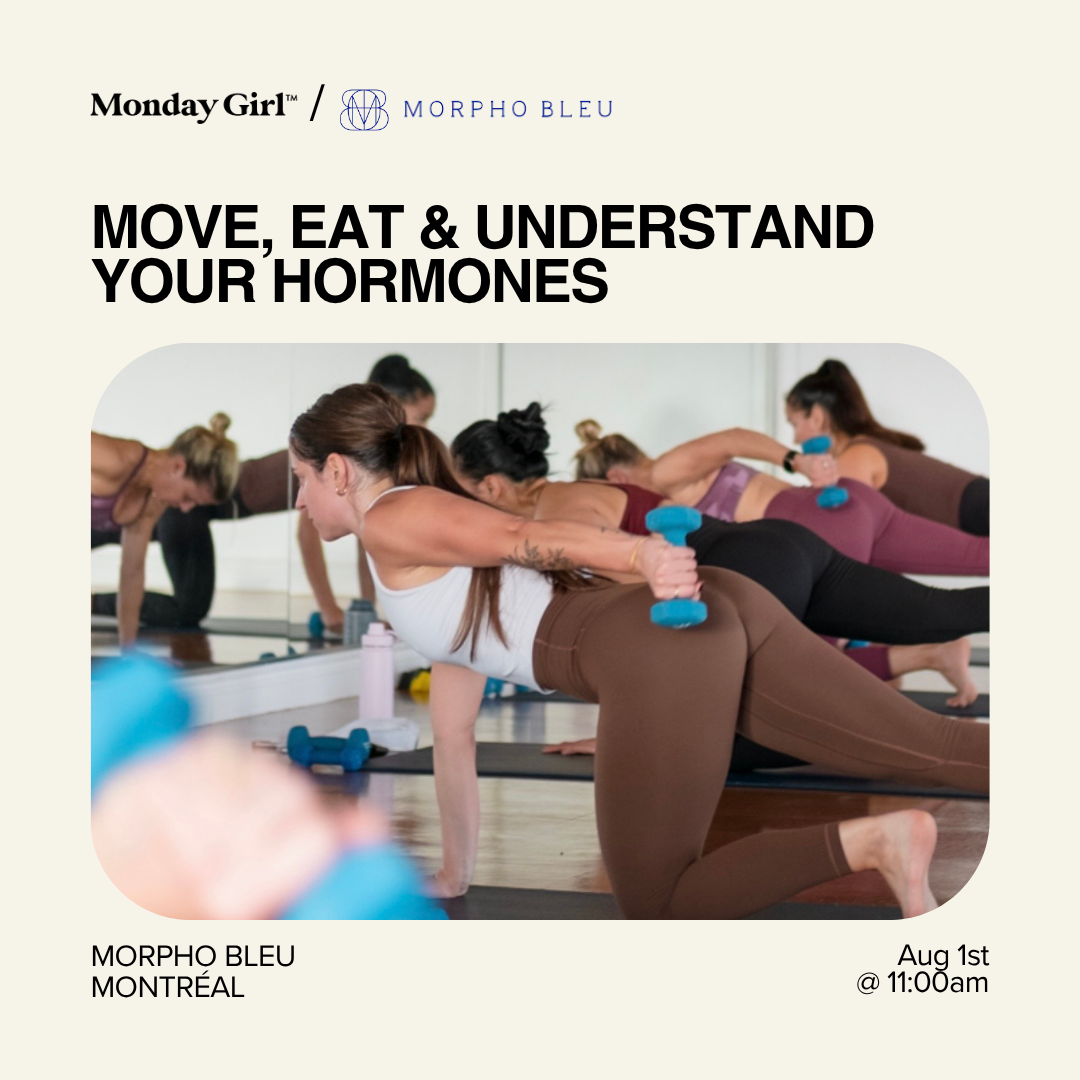 Move, Eat and Understand Your Hormones