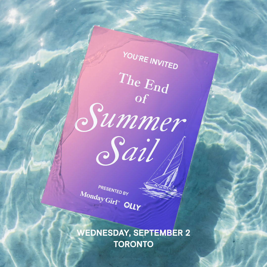 Monday Girl x OLLY Wellness: The End of Summer Sail