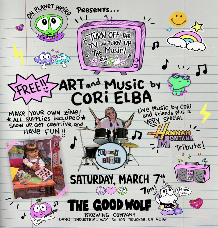 Live music event with Cori Elba at Good Wolf