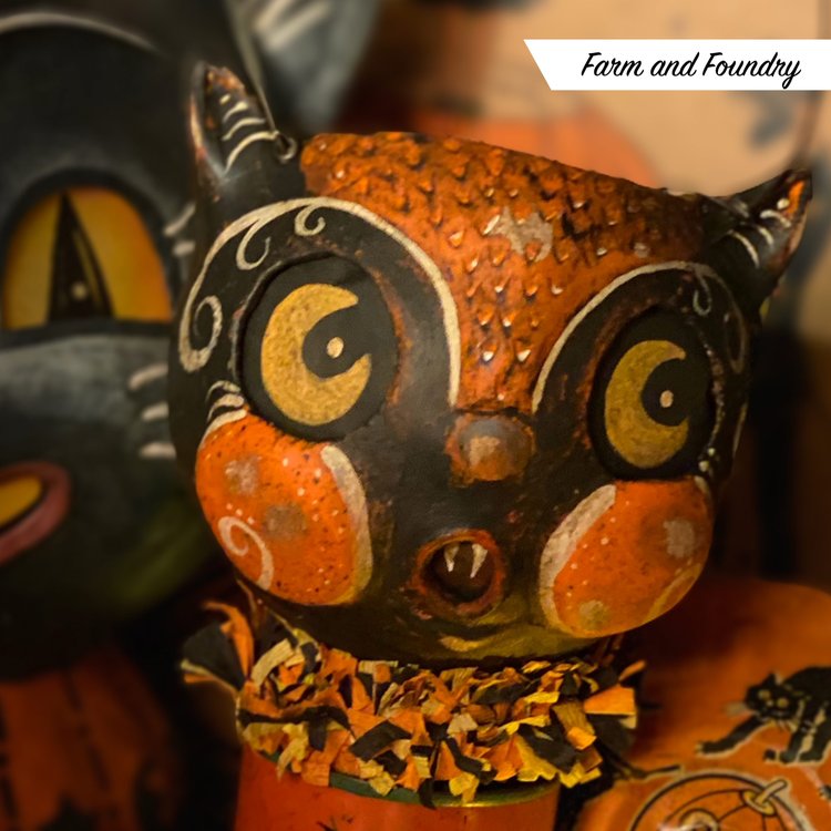 Farm & Foundry handmade Halloween lantern inspired by Johanna's Bats