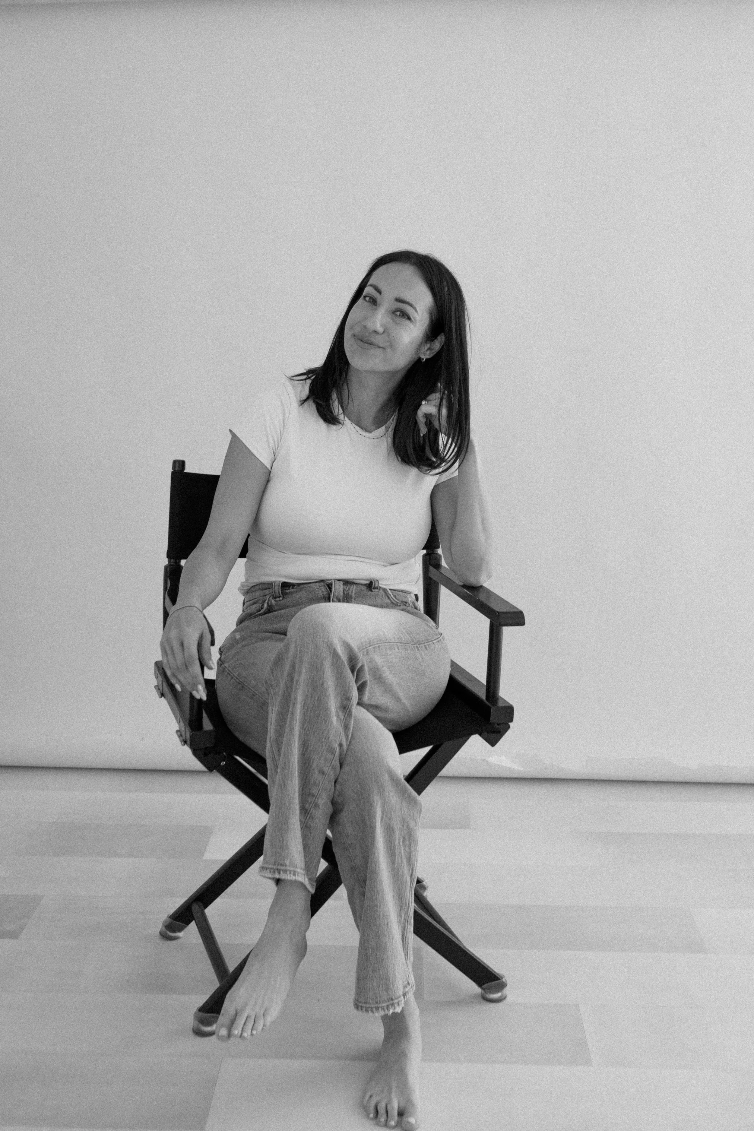 Jaclyn Freedman with marketing books