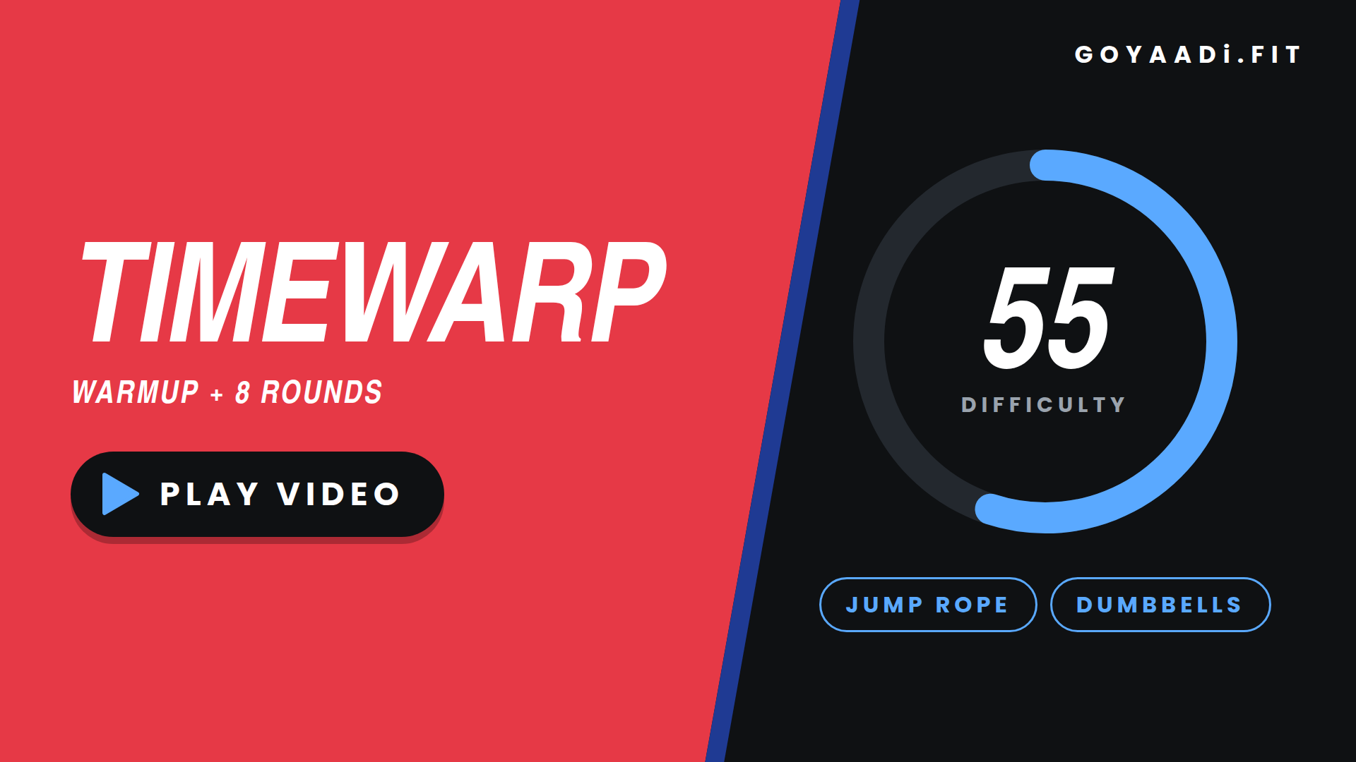 TIMEWARP workout cover