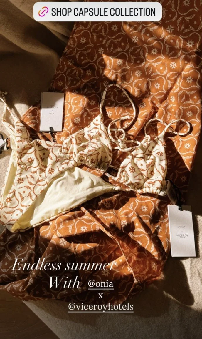 The Los Cabos print set, shared by @thetoastylife