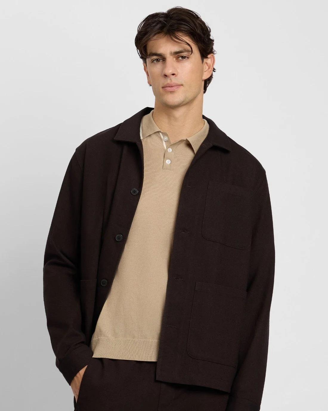 Chore Jacket on model