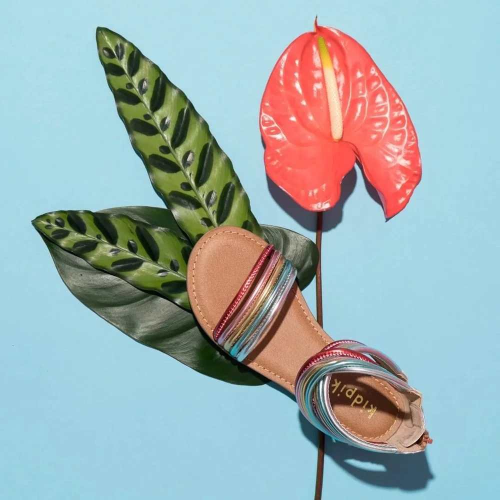 Stylized sandal