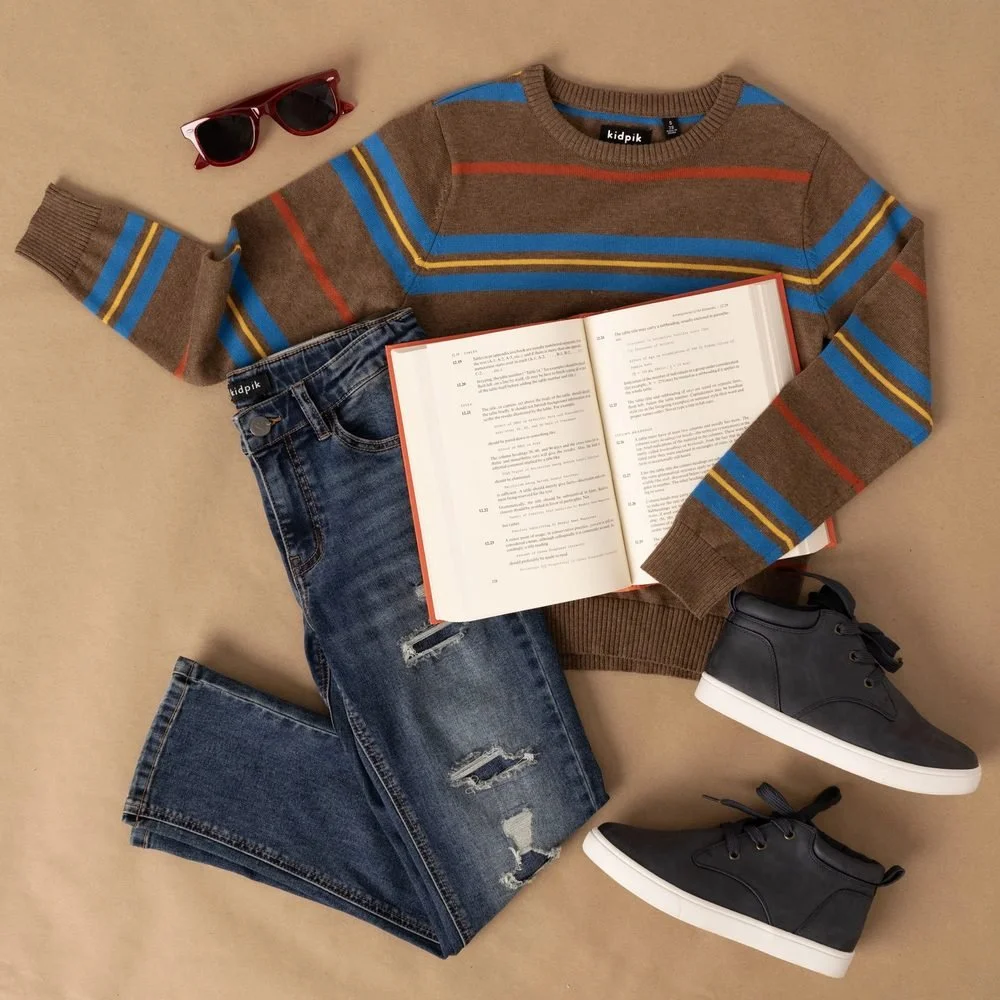 Stylized back to school