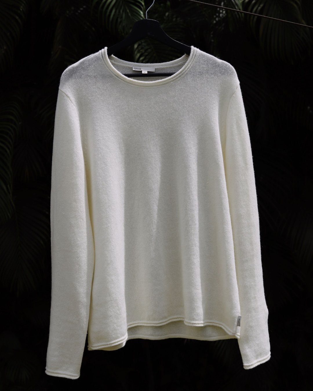 Linen and knit, hung to dry