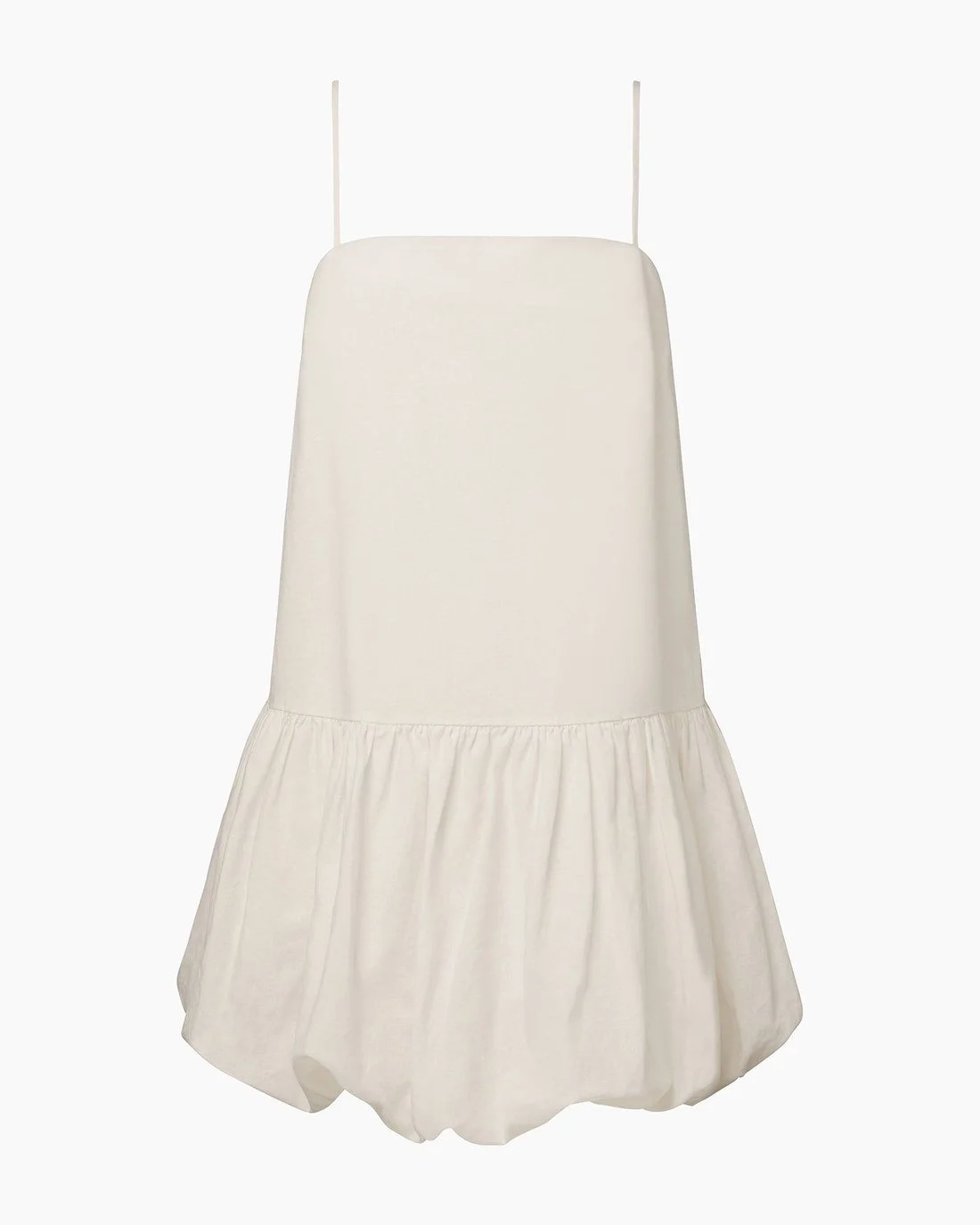 Air Linen Bubble Mini Dress flat