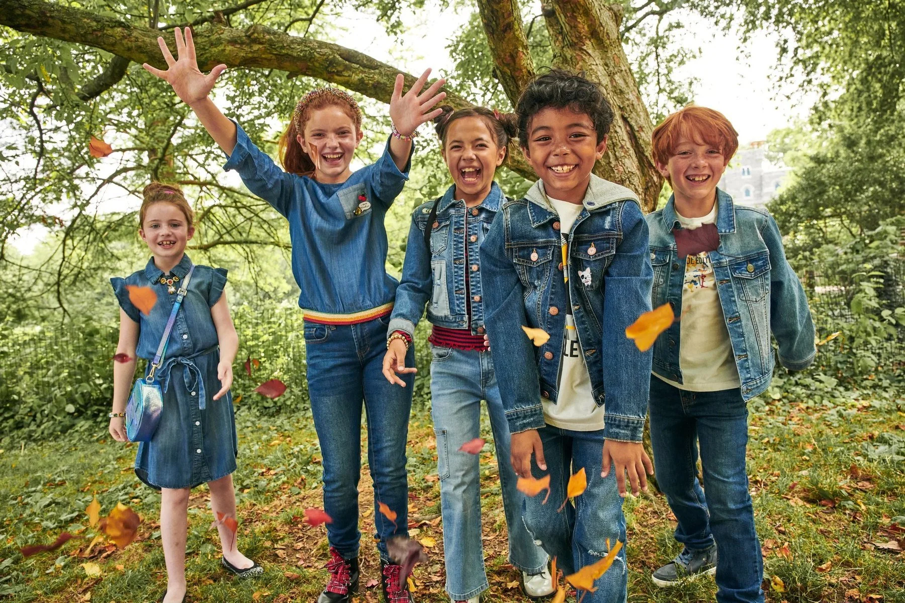 Kidpik Fall 2023, in the woods