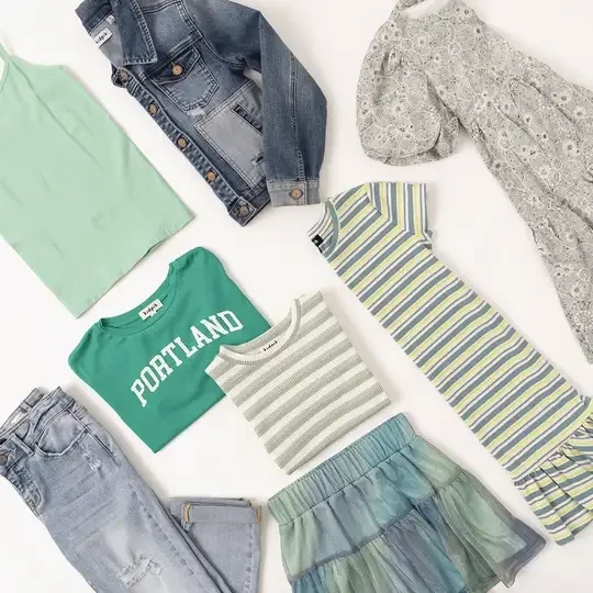 Animated flat lay