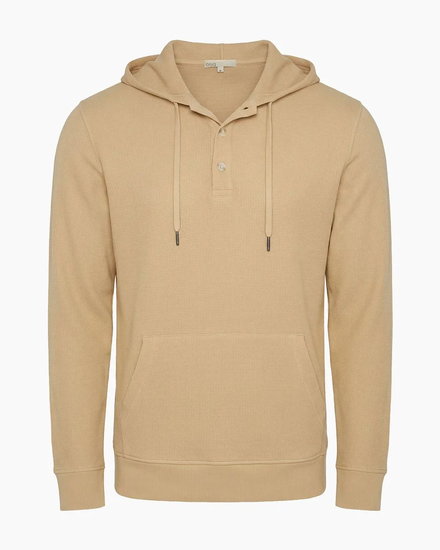 Waffle hoodie flat