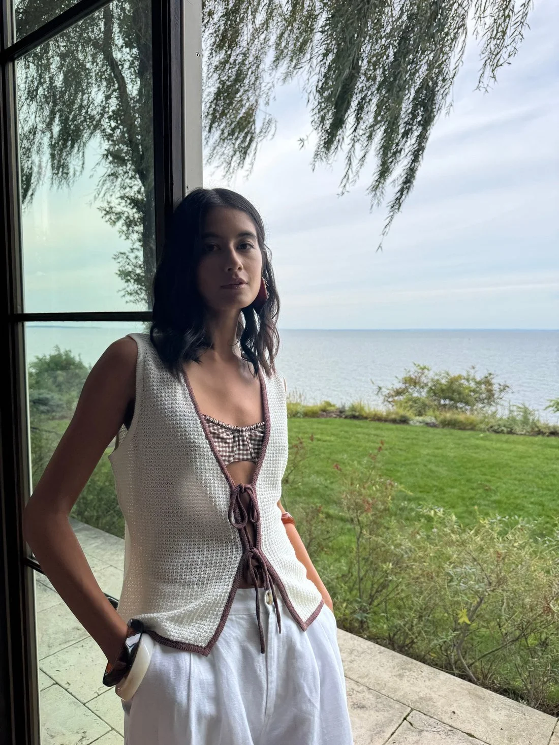 On-set iPhone frame, Resort 2026