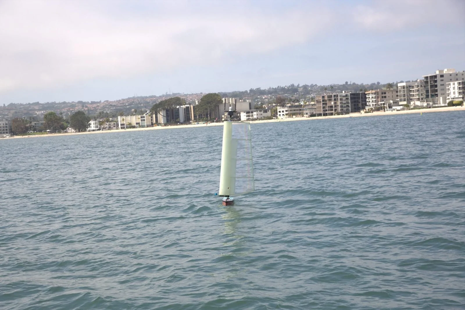 HORUS sailing on San Diego Bay