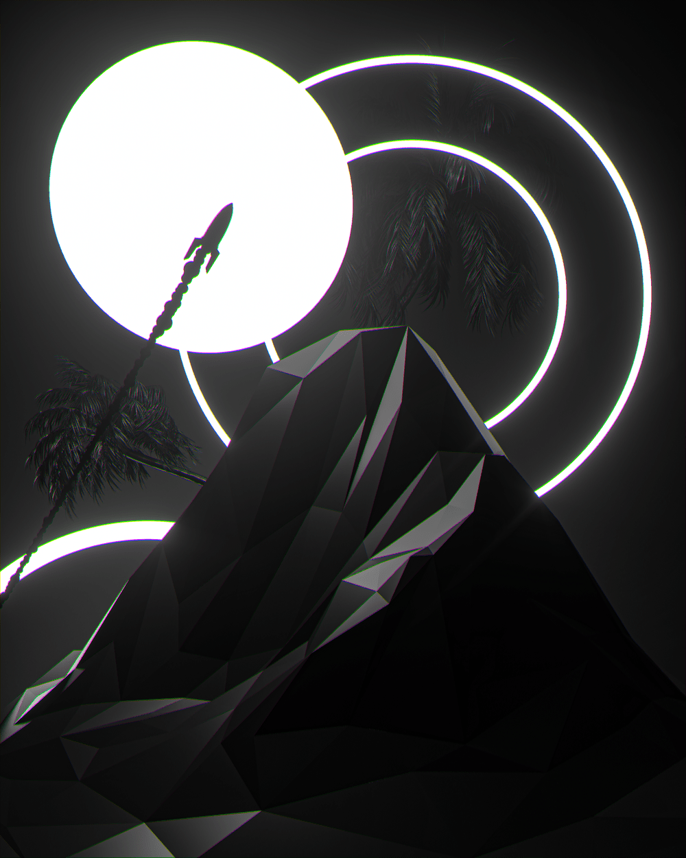 Rocket, from the Light, Form & Abstraction collection