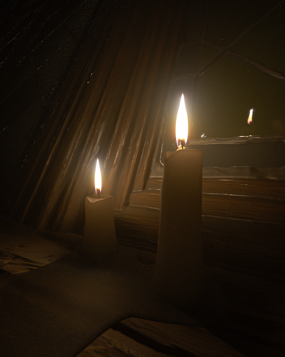 Candles 2, from the Material & Texture Studies collection