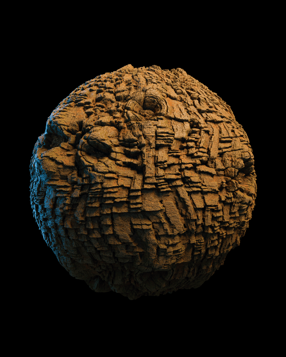Brown Bark, from the Material & Texture Studies collection