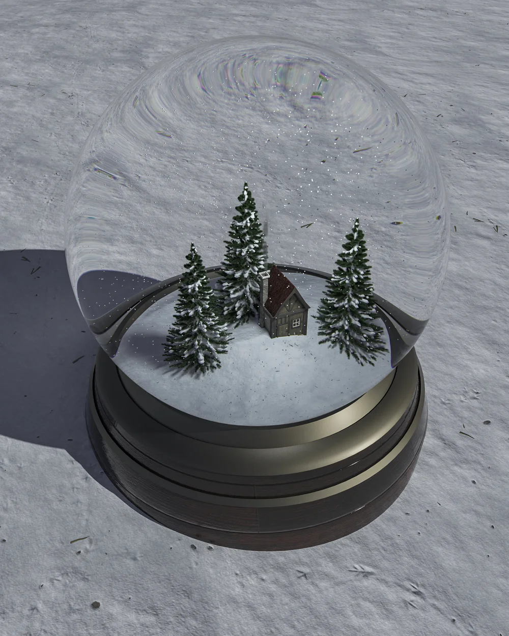 Snow Globe, from the Modeling Studies collection