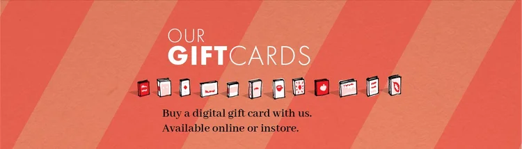 Our Gift Cards
