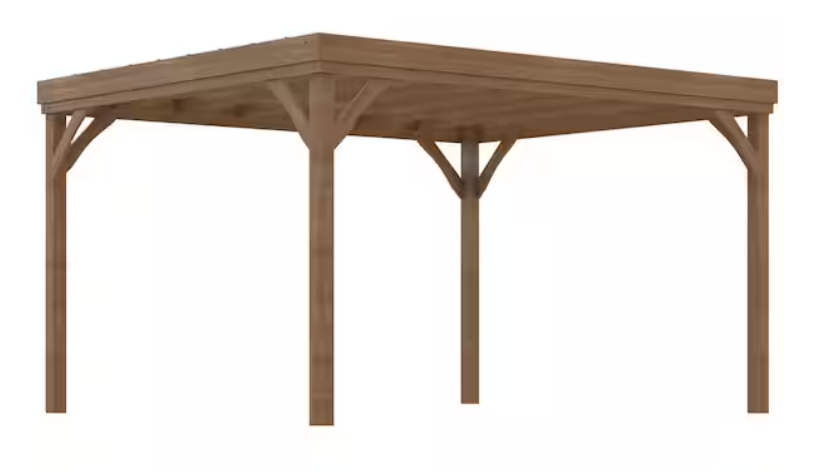 All-Wood Pergola