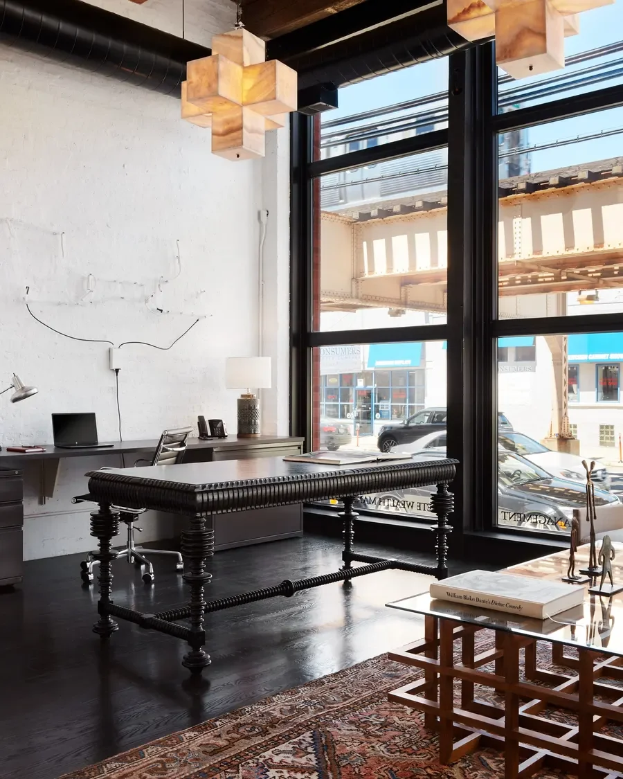 West Loop Loft Office — professional interior photograph