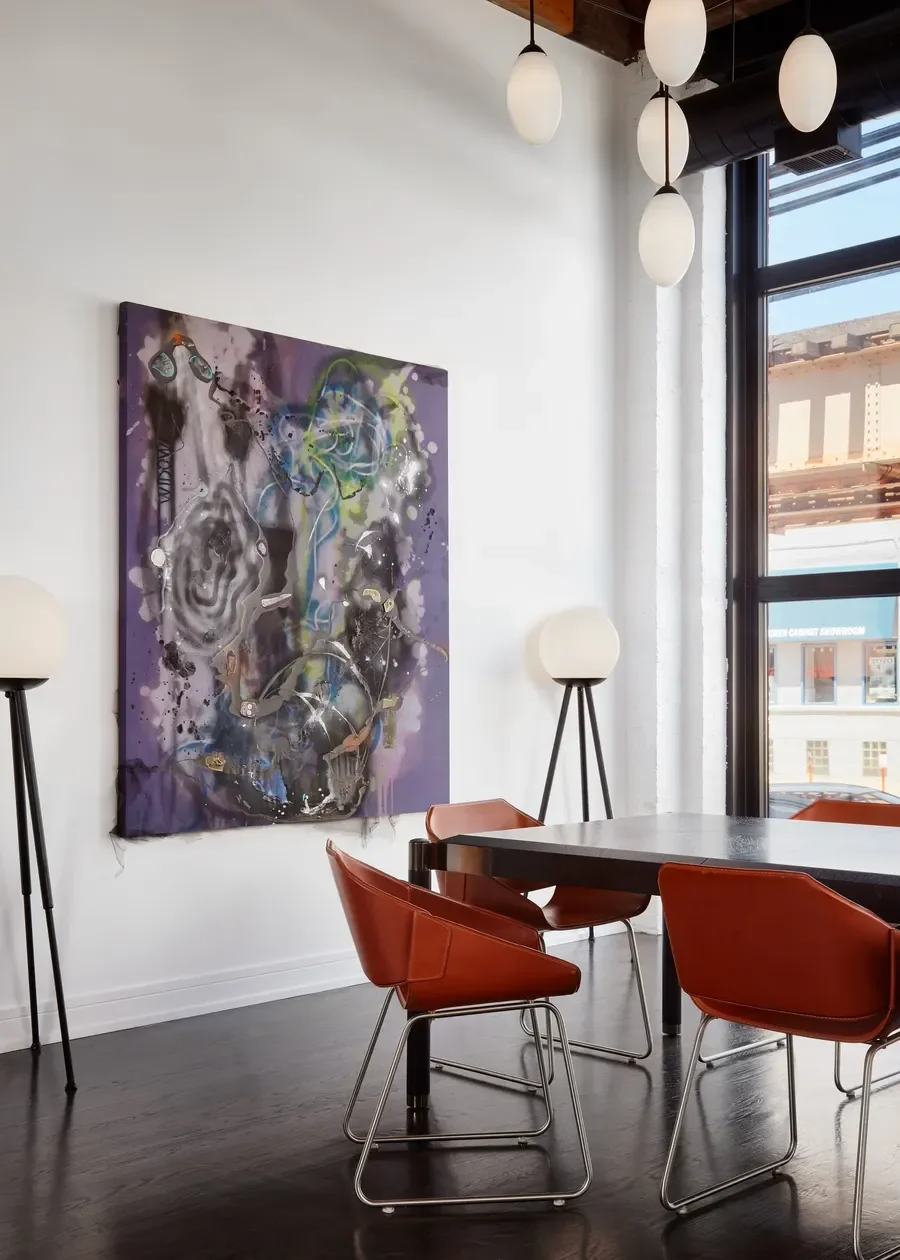 West Loop Loft Office — professional interior photograph