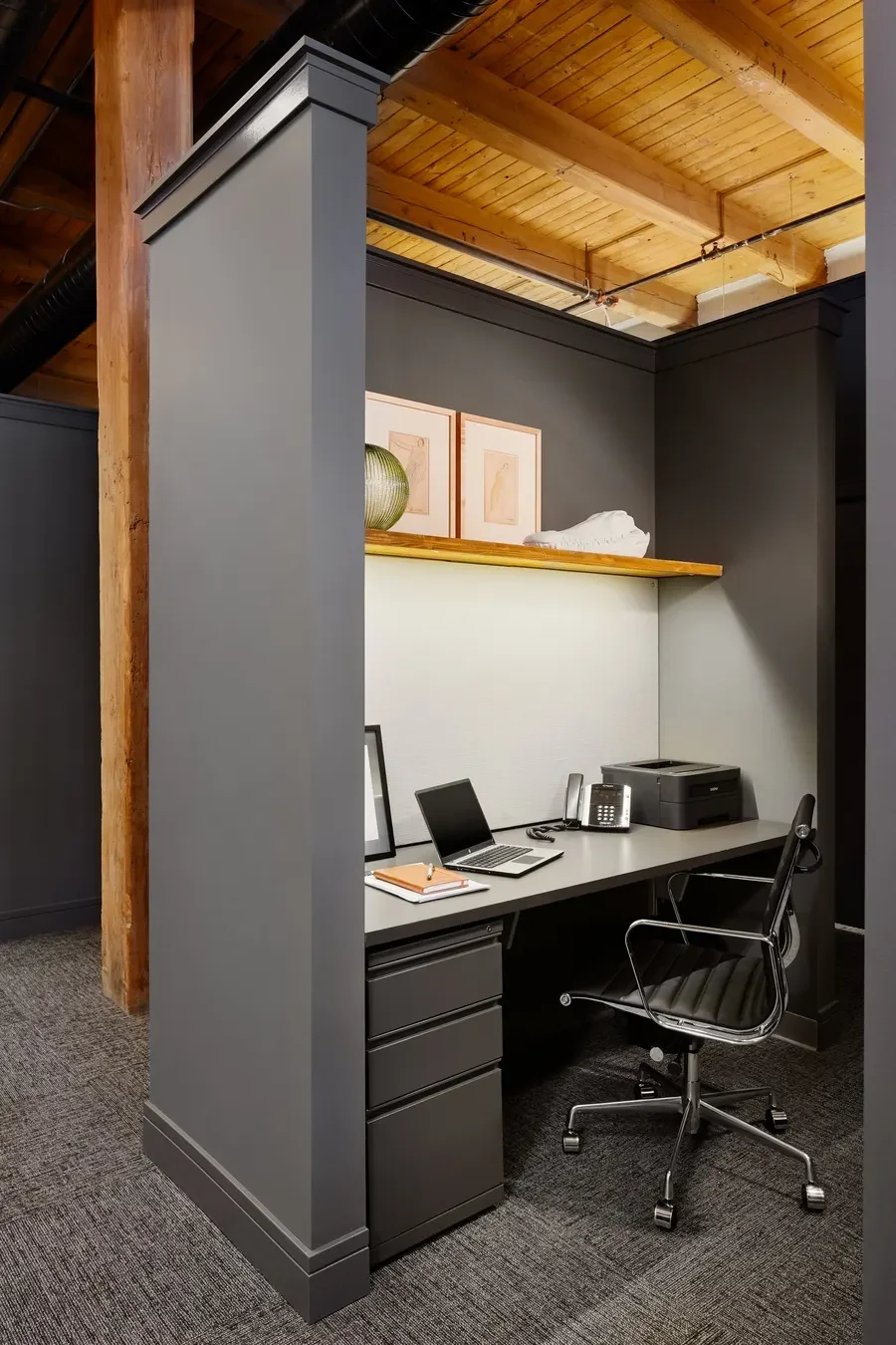 West Loop Loft Office — professional interior photograph