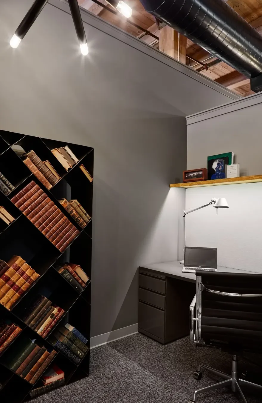 West Loop Loft Office — professional interior photograph