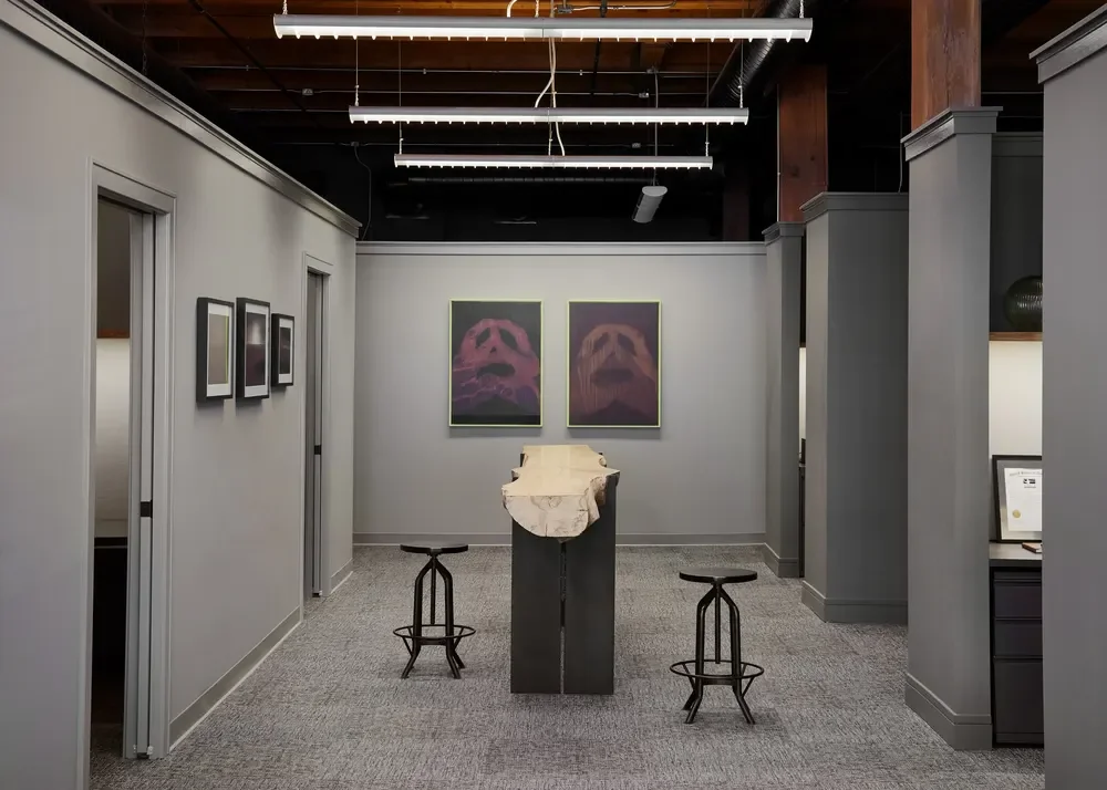 West Loop Loft Office — professional interior photograph