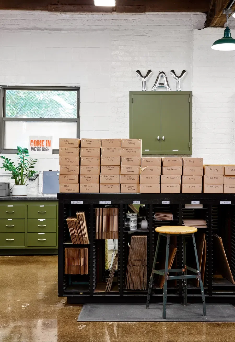 The Found Warehouse — professional interior photograph