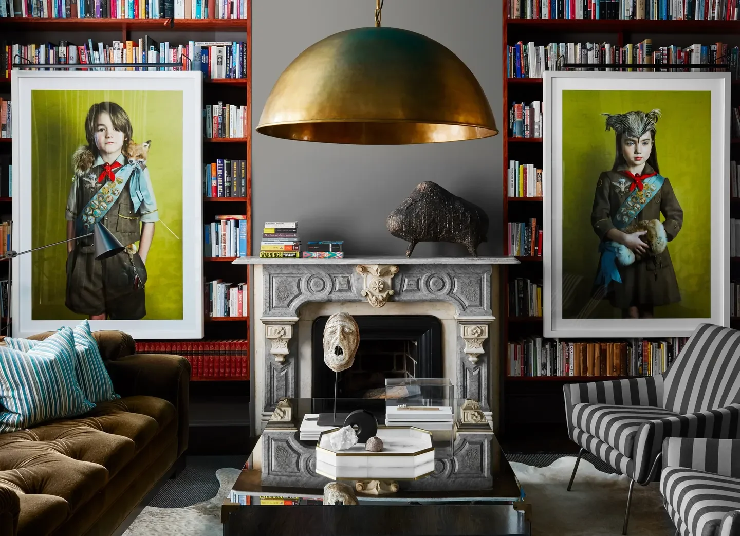 Chicago Victorian Row House — professional interior photograph