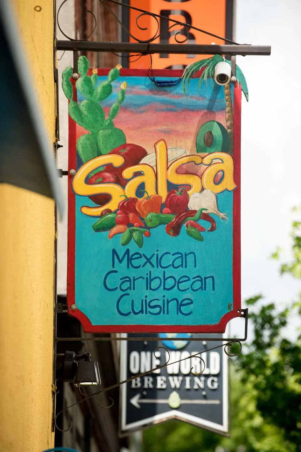 Salsa's Mexican Caribbean Cuisine sign