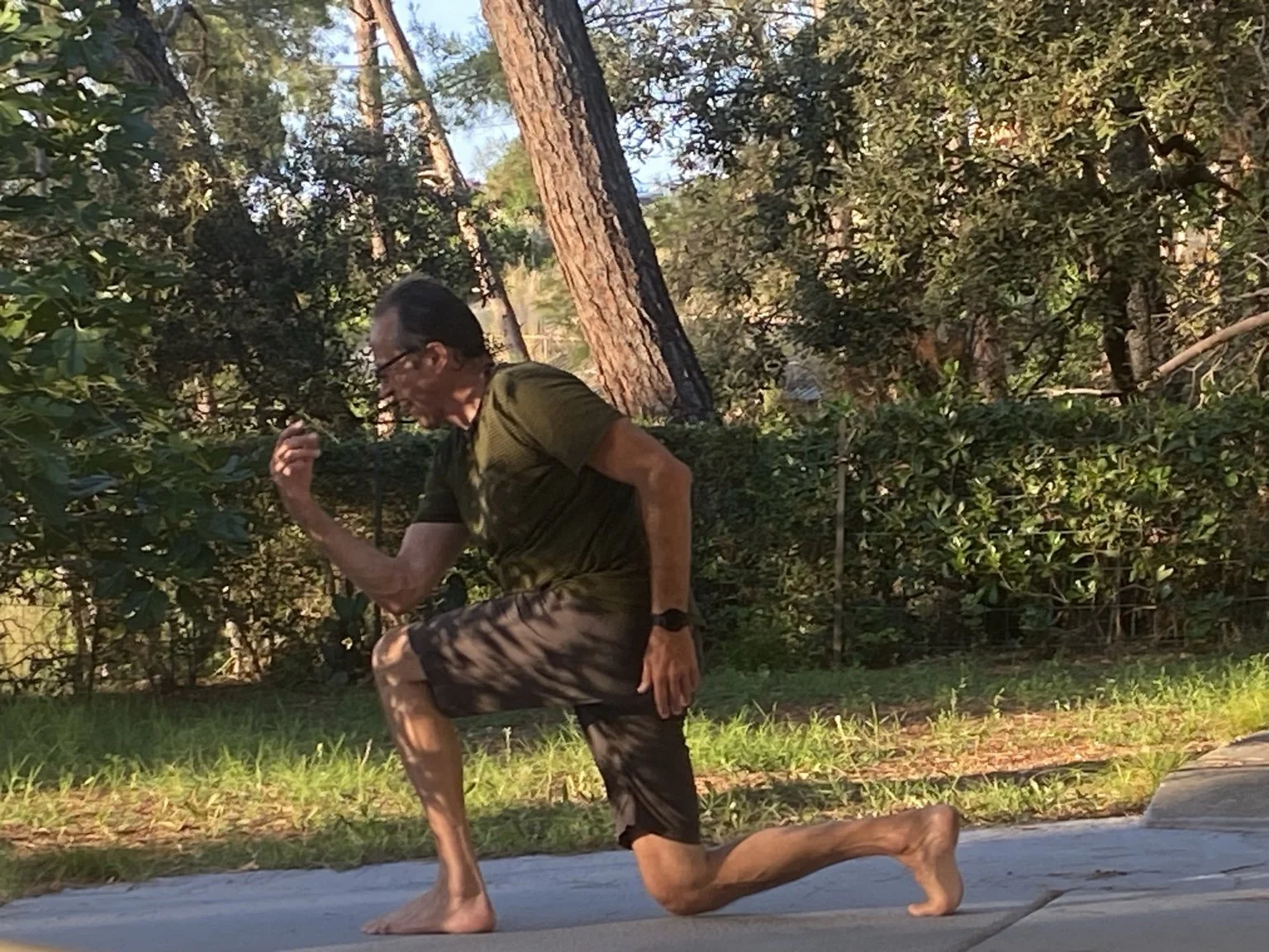 Ulric Whyte exploring functional movement outdoors