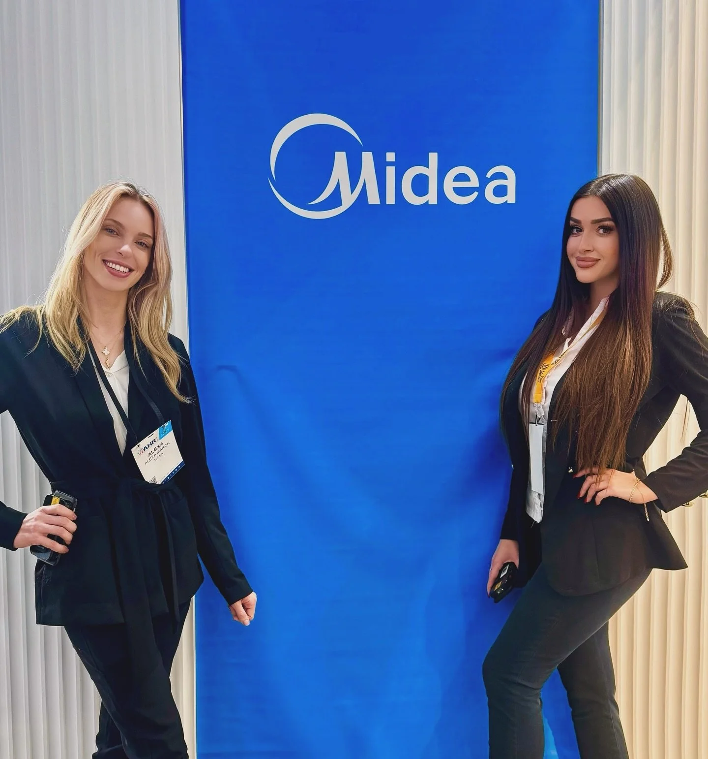 Professional event hostesses supporting a trade show in Orlando