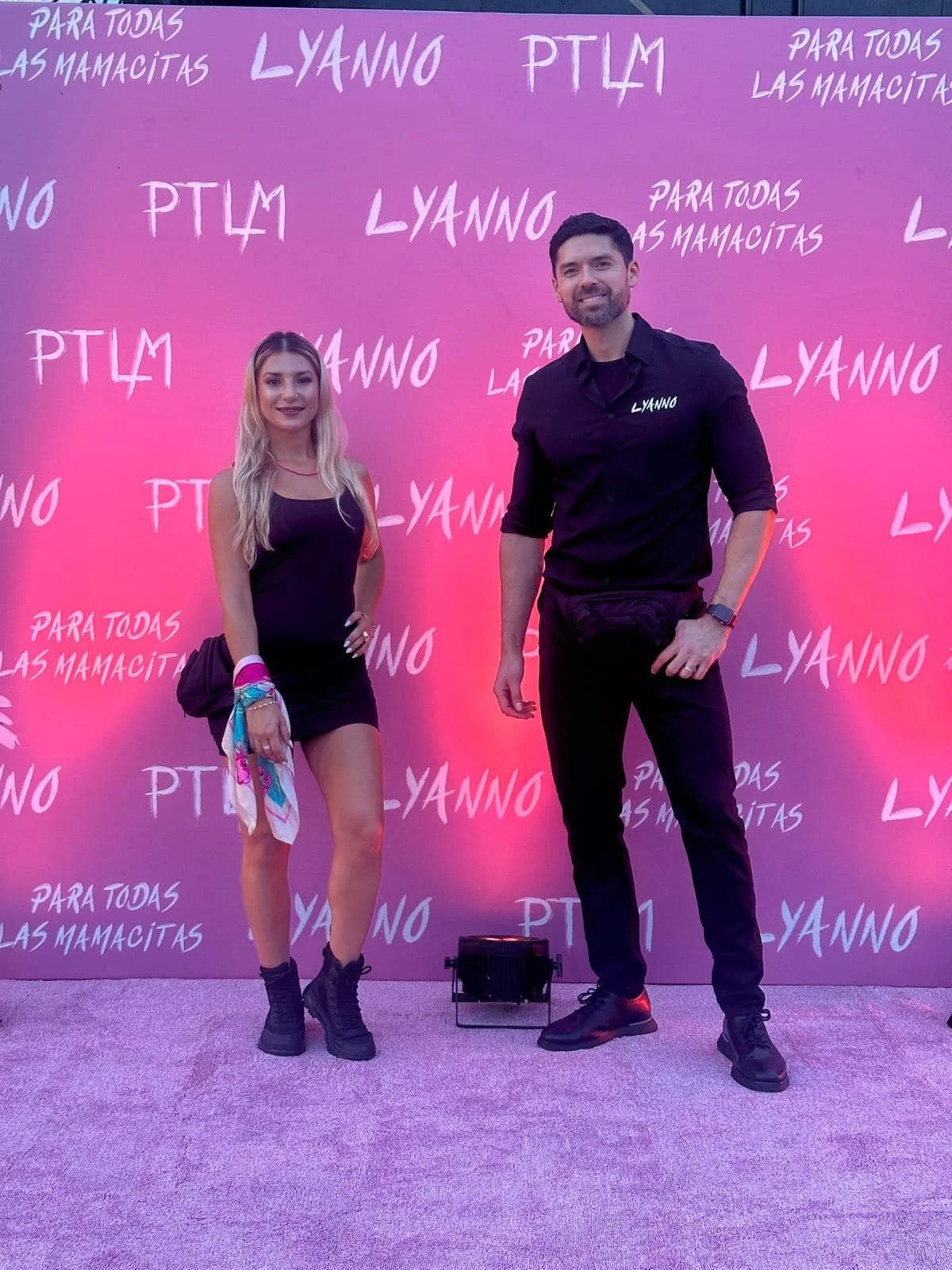 Professional pop-up staff supporting customers during a Miami brand experience