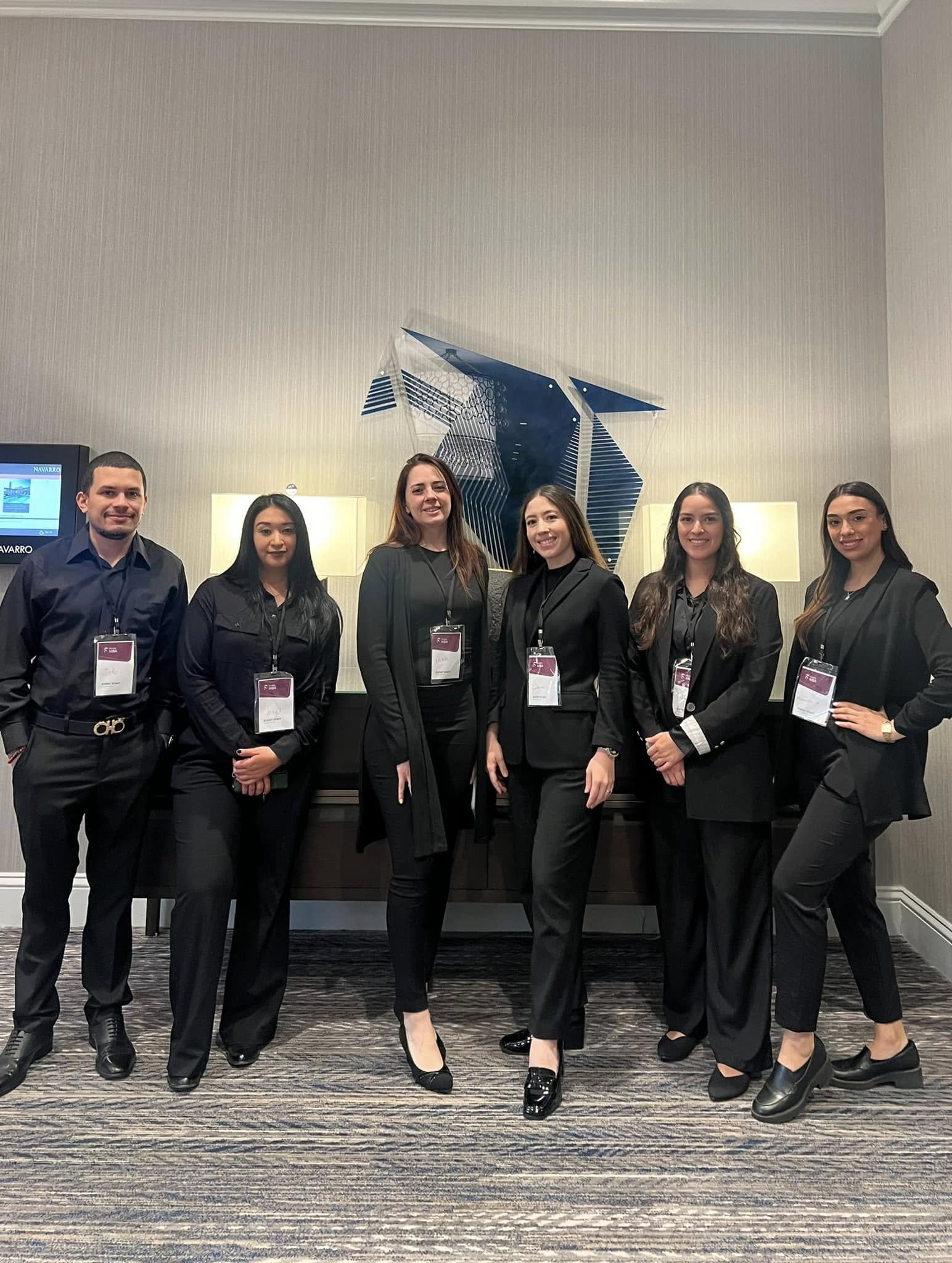 Professional registration staff supporting an event in Houston