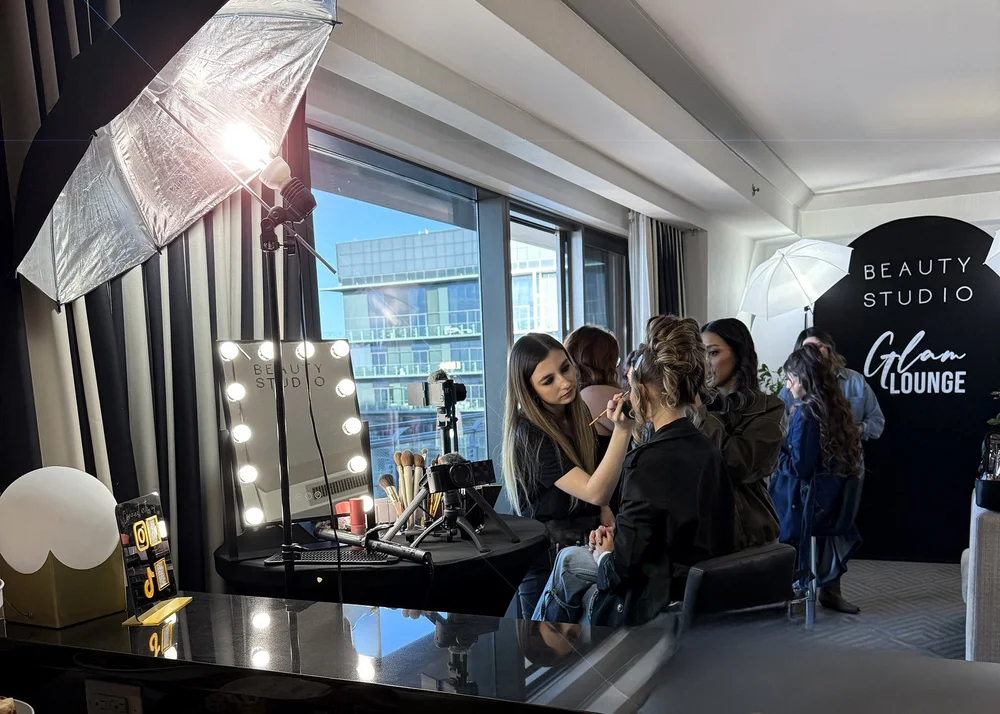 Indianapolis content creation hair and makeup